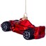 Vondels Racing Car Red 5cm Glass Christmas Ornament (1162720100015) Alternative Image