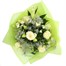 White Hand Tied Bouquet - LuxuryAlternative Image4