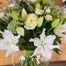 White Hand Tied Bouquet - LuxuryAlternative Image1