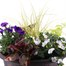 Wooden Barrel Design Seasonal Bedding Planted Container 10 Inches - Summer Alternative Image