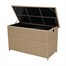 Woodlodge Antigua Barley and Ash Outdoor Garden Cushion Box (C-24-D-020)Alternative Image1