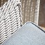 Woodlodge Antigua Pearl and Ash 4 Seat Round Outdoor Garden Furniture Dining SetAlternative Image2
