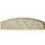 Zest 4 Leisure Hillside Convex Trellis Top 1.83m x 0.280/0.425m (00416)Alternative Image1