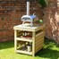 Zest 4 Leisure Wooden Outdoor Pizza Oven Table (31315)Alternative Image1