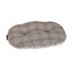 Zoon Grey Plaid Oval Dog Bed CushionAlternative Image1