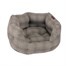 Zoon Grey Plaid S Oval Dog Bed (8002124)Alternative Image2