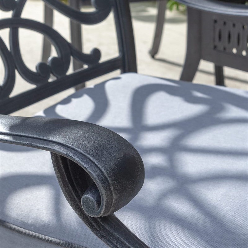 Hartman Capri 4 Seat Round Outdoor Garden Furniture Dining Set