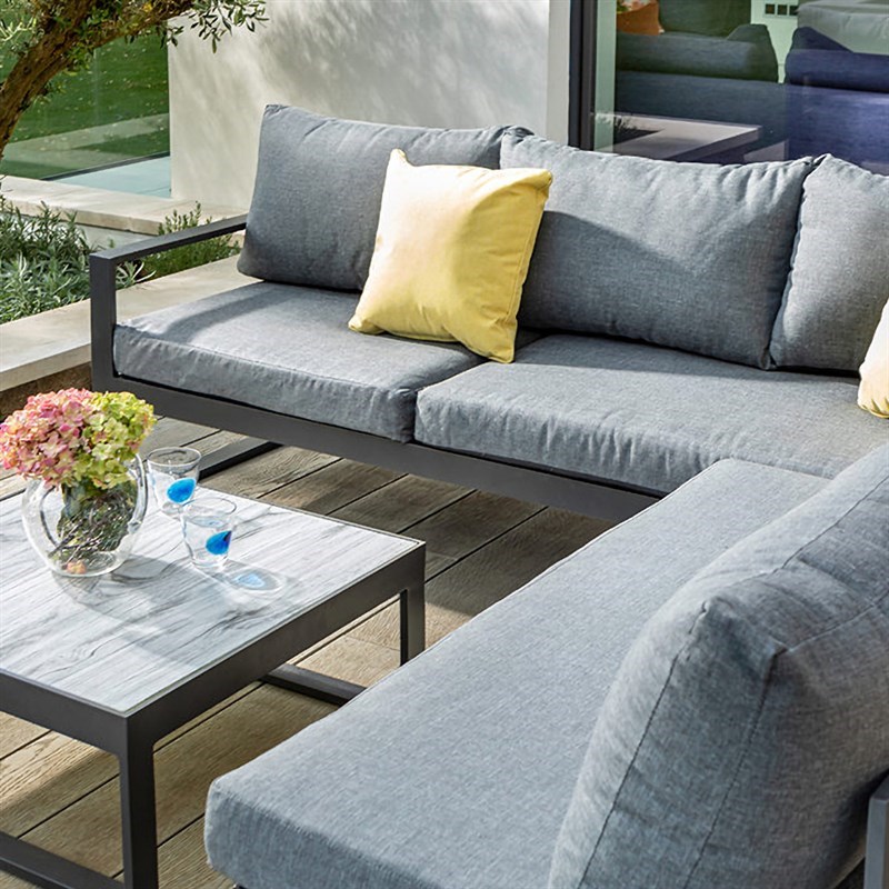 Hartman vienna lounge sofa set with integrated lounger hotsell