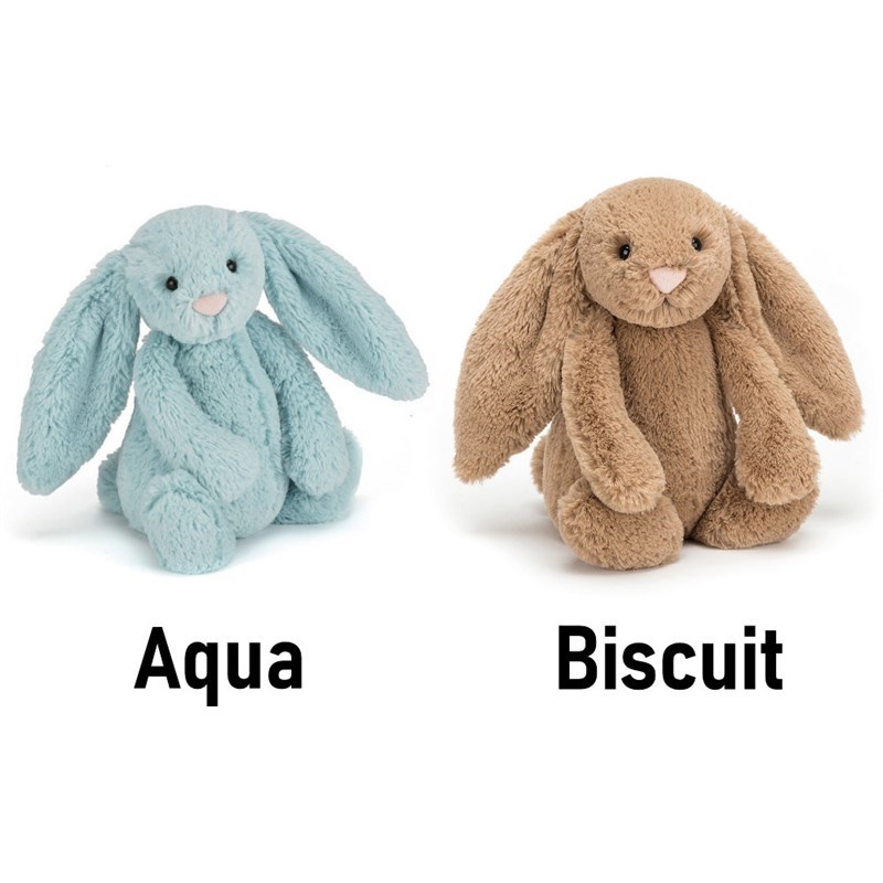aqua jellycat bunny