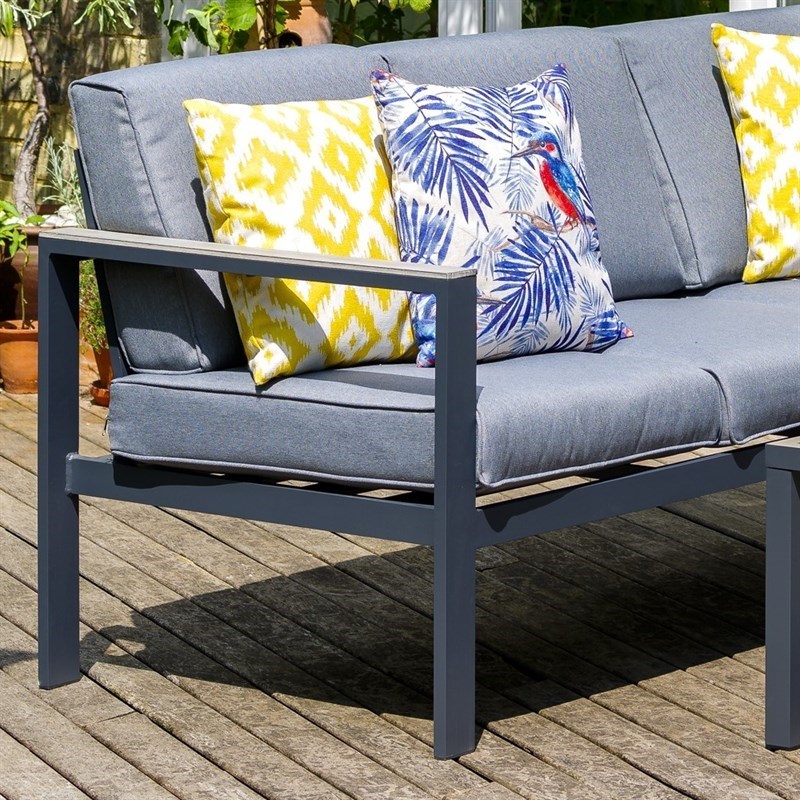 LeisureGrow Turin Modular Outdoor Garden Furniture Lounge Set TIN