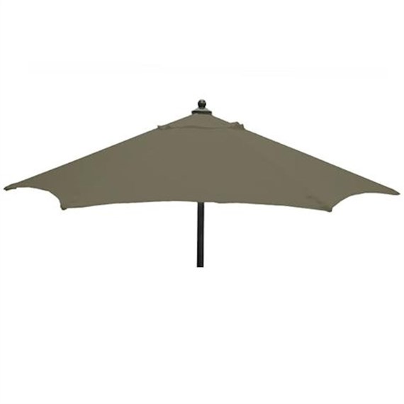 Glencrest Sturdi Plus Aluminium 2m Push-Up Parasol - Taupe