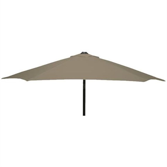 Glencrest Sturdi Plus Aluminium 2.5m Crank & Tilt Parasol - Taupe