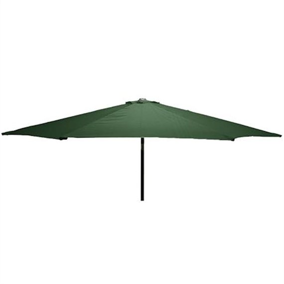 Glencrest Sturdi Plus Aluminium 3m Crank & Tilt Parasol - Green