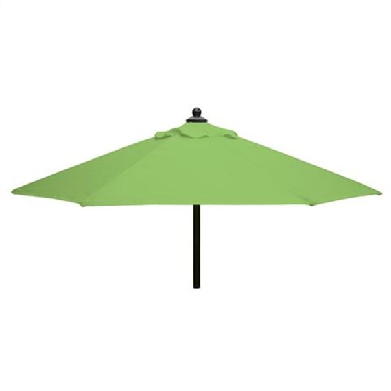 Sturdi Plus Aluminium 2m Push-Up Parasol - Lime