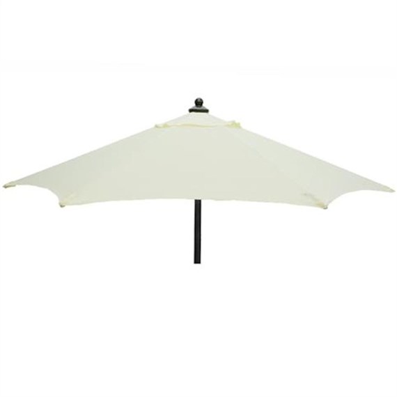 Sturdi Plus Aluminium 2m Push-Up Parasol - Natural