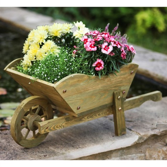 Smart Garden Woodland Wheelbarrow Planter (5020030)