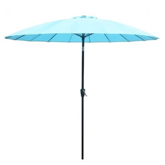 Sturdi Shanghai 2.7m Garden Parasol - Aqua