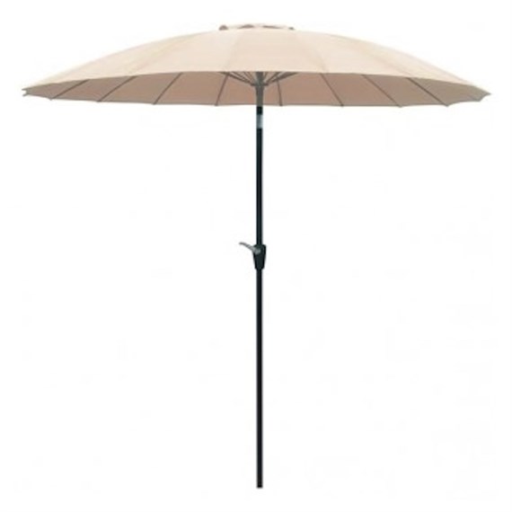 Glencrest Sturdi Shanghai 2.7m Garden Parasol - Taupe