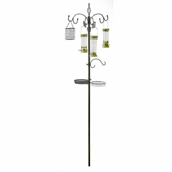 Smart Garden Complete Dining Station Bird Feeder 4 Feeders & 2 Trays