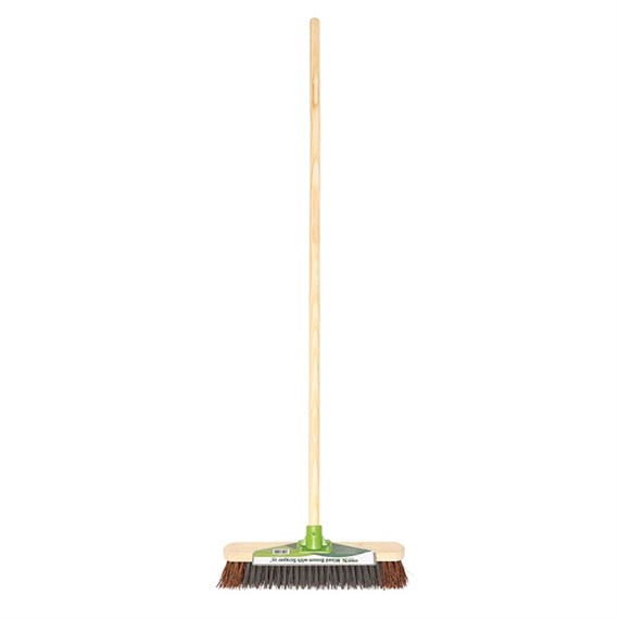 Crest Garden 15in Mixed Broom with Scraper (50540020)