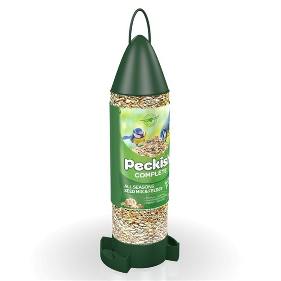 Peckish Complete All Seasons Seed Mix and Wild Bird Feeder 400g (60053041)