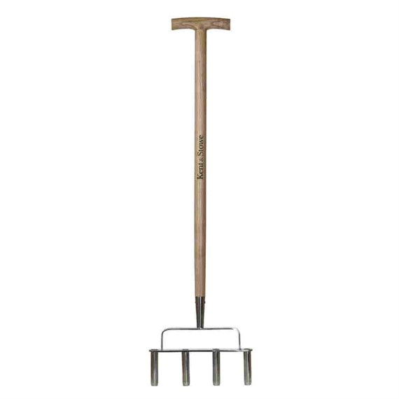 Kent & Stowe Stainless Steel Lawn Aerator 4 Prong (70100173)