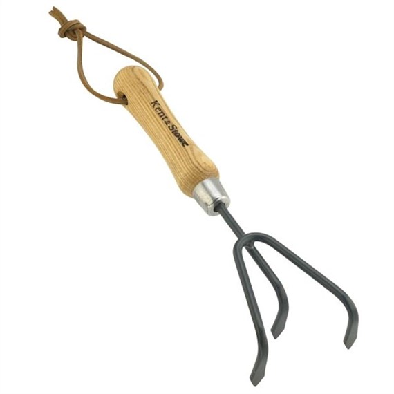 Kent & Stowe Carbonated Steel Hand 3 Prong Cultivator (70100287)