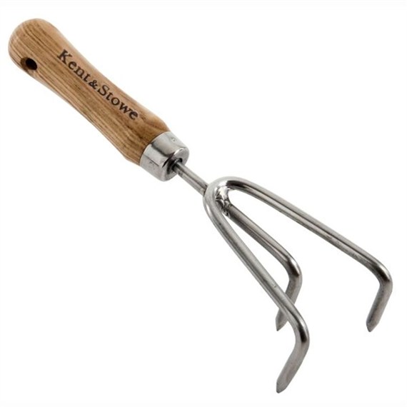 Kent & Stowe Garden Life Stainless Steel Hand 3 Prong Cultivator (70100771)