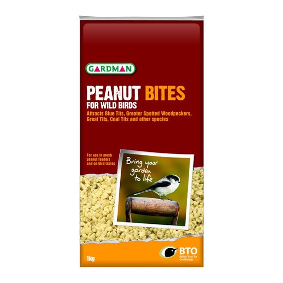 Gardman Peanut Bites 1kg Wild Bird Food (A05080)