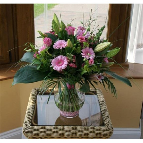 Birth of Baby Girl Hand Tied Bouquet 3