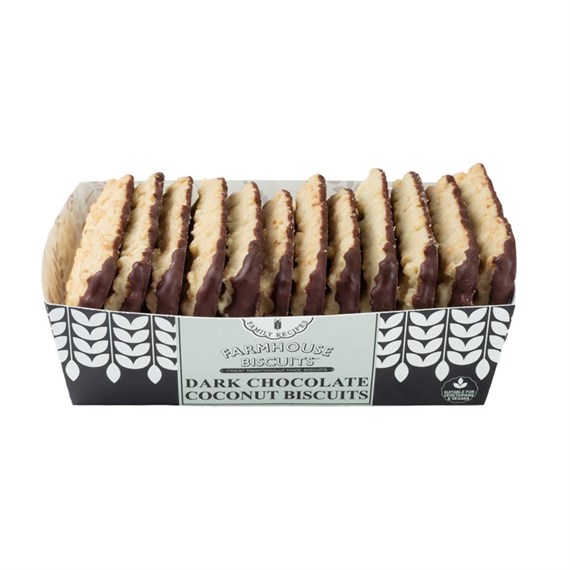 Farmhouse Biscuits Dark Chocolate Coconut Finger - 150g (FB059)