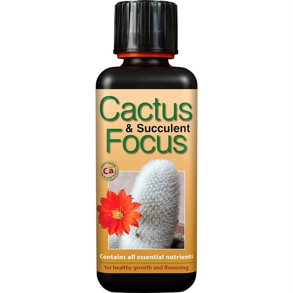 Growth Technology Cactus & Succulent Focus Houseplant Care - 300ml (GTCAF300)