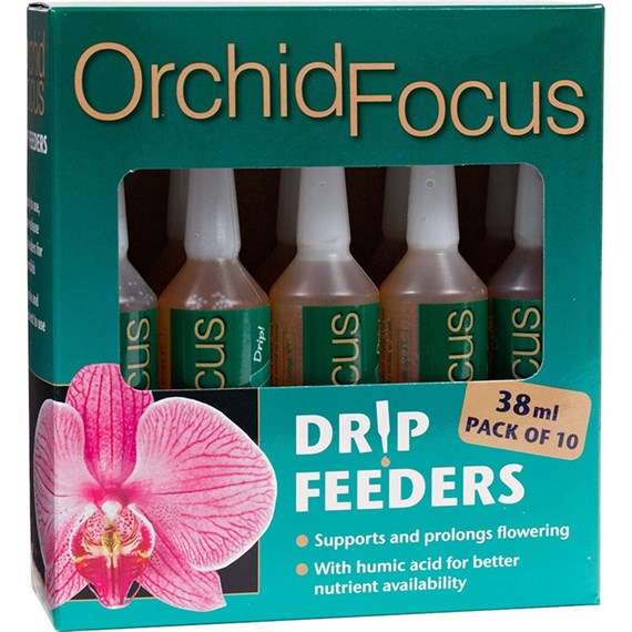 Growth Technology Orchid Focus Drip Feeders 38 ml - Set of 10 (GTOFDB)