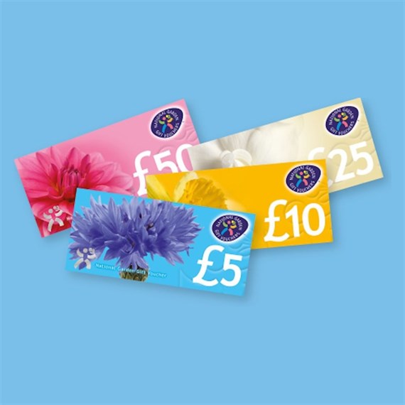 Discontinued - HTA £5 National Garden Gift Voucher