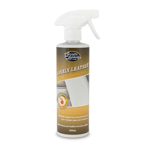 Greased Lightning 500ml Lovely Leather 2-in-1 Leather Cleaner & Conditioner (R113)