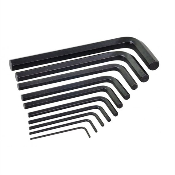 Rolson 10 Piece Hex Key Set 1.5 - 10mm (40352)