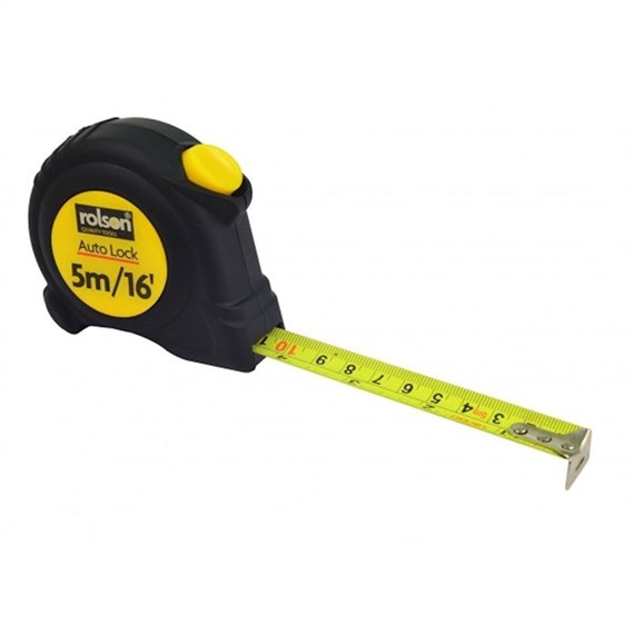 Rolson Tape Measure 5m x 19mm (50565)