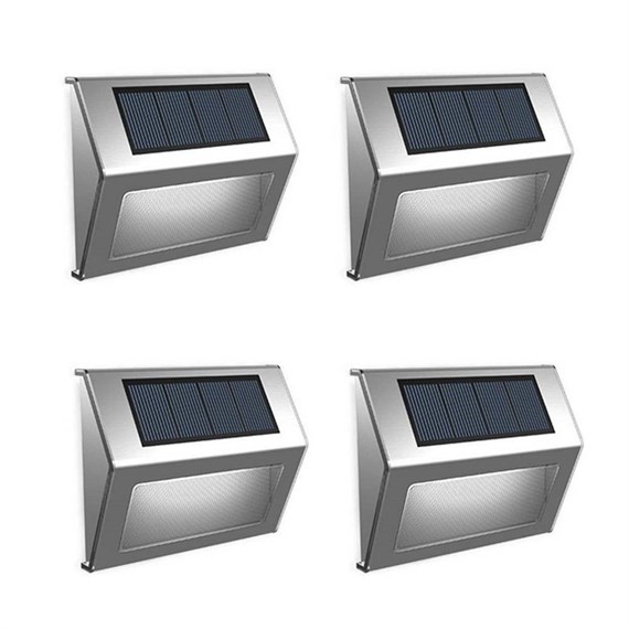 Sherpa Step Outdoor Garden Solar Lights - Set of 4 (SS6002)