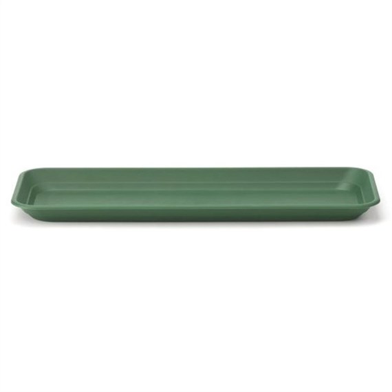 Stewart Garden Balconnière Trough Tray - To Fit 50cm Balconnière Pot - Green (2145019)