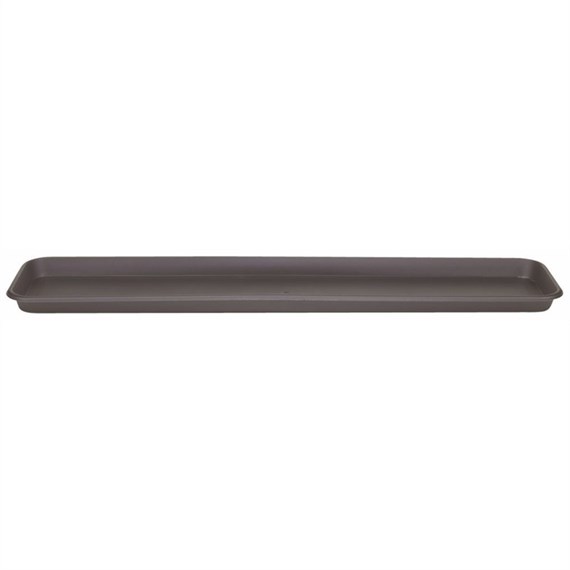 Stewart Garden Terrace Trough Tray - To Fit 60cm Pot - Black (2063005)