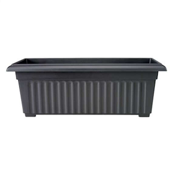 Stewart Garden Corinthian Trough - 70cm - Black (2276005)