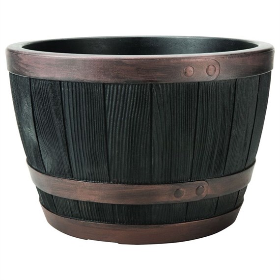 Stewart Garden Blenheim Half Barrel - 61cm - Copper (2409071)