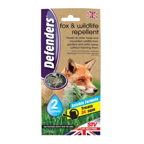 STV Fox & Wildlife Repellent Pest Control - 2 x 50g Sachets (STV416)