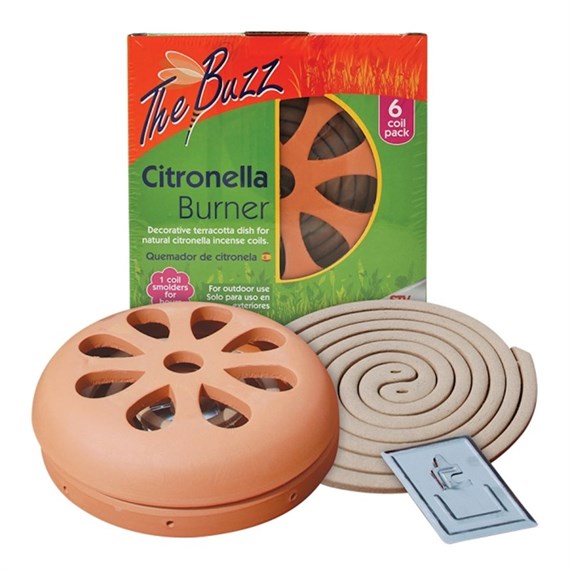 STV Citronella Burner & 6 Coil Pack Pest Control (STV420)