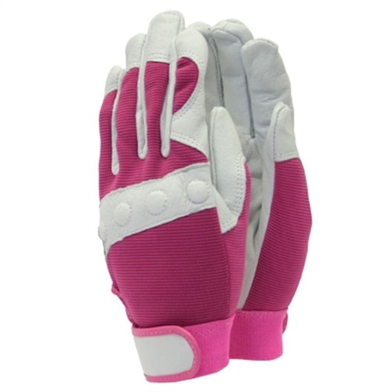 Town and Country Ladies Deluxe Comfort Fit Gloves - Pink - Medium (TGL104M)