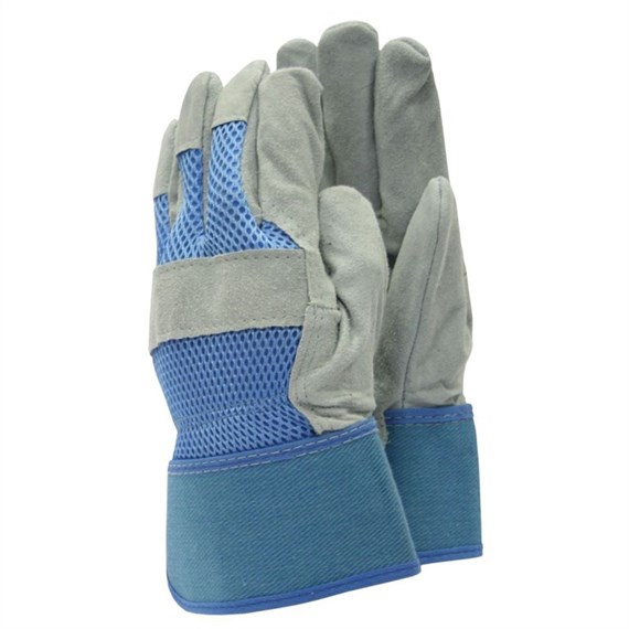 Town and Country Ladies Original All Rounder Rigger Gloves - Light Blue - Small (TGL106S)