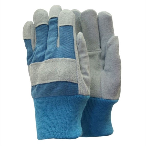 Town and Country Kids Heavy Duty Gloves - Blue (TGL304)
