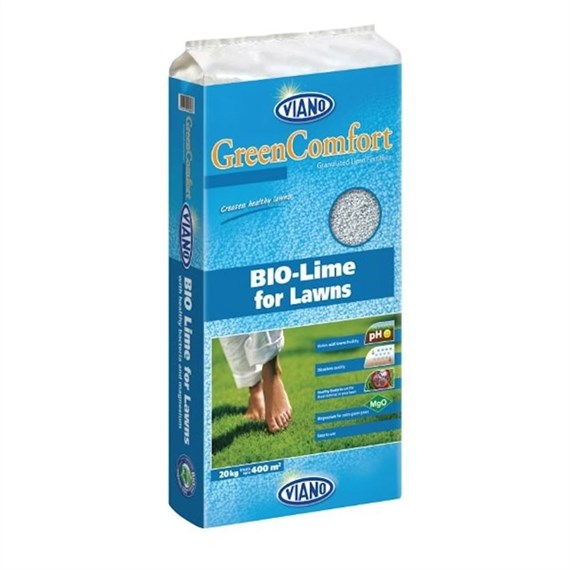 Viano Bio Lime Organic Lawn Fertiliser 20kg