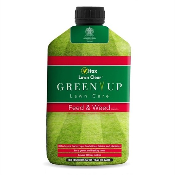 Vitax Green Up Lawn Care Feed & Weed 200 sqm (5FW1)