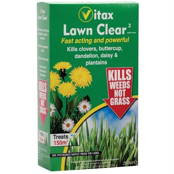 Vitax Lawn Clear Weed Killer Concentrate 250ml (5LC256)